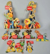 Rare Cardboard Moxie Circus Cu