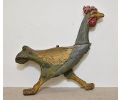 Rare carved and painted carous