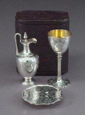 Rare Cased Three-Piece English