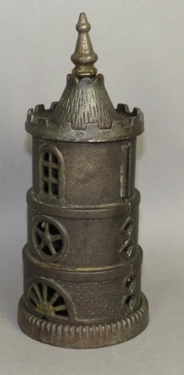 RARE CAST IRON COLUMBIA TOWER