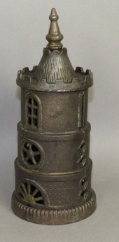 RARE CAST IRON COLUMBIA TOWER