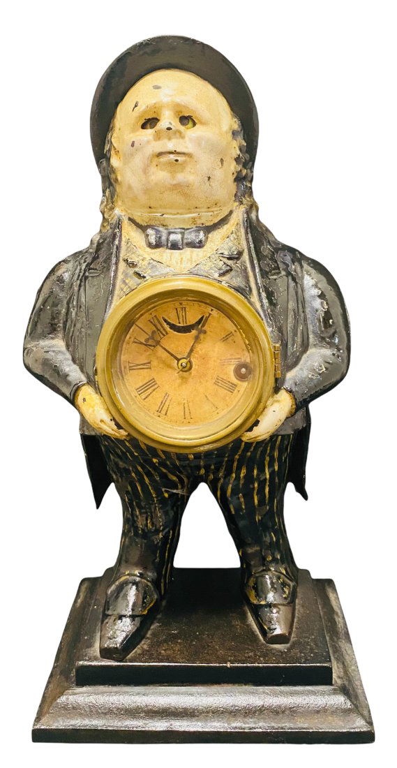 RARE CAST IRON TOWN CRIER