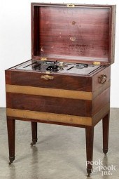 RARE CELLARETTE SAFE, BY JOHN