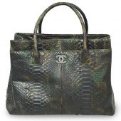 RARE CHANEL PYTHON BAGDESCRIPT