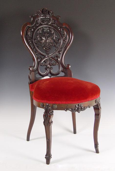 RARE CHARLES KLEIN CARVED PARLOR