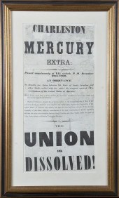 Rare Charleston Mercury South