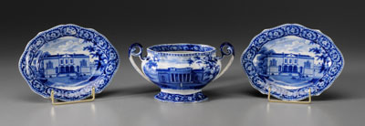 Rare Charleston Transfer Ware
