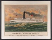 RARE CHESAPEAKE STEAMSHIP COMP