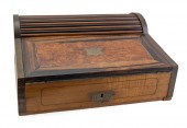 RARE CHINA TRADE ROLL-TOP LAP