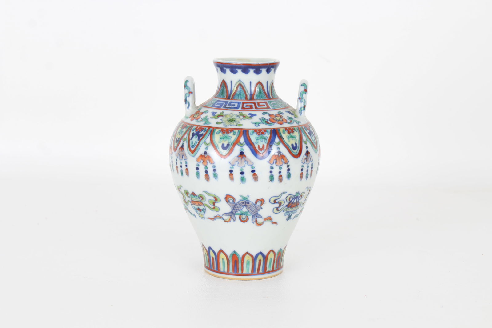 RARE CHINESE DOUCAI VASE,