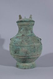 RARE CHINESE HAN DYNASTY BRONZ
