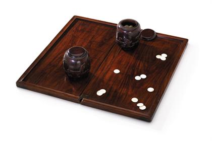 Rare Chinese huanghuali and brass