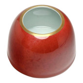 RARE CHINESE INSCRIBED PEACHBL