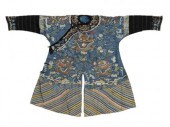 Rare Chinese kesi tunic    qin