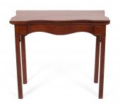 RARE CHIPPENDALE CARD TABLE AT