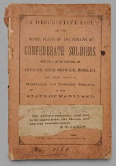 Rare Civil War Record of Confe