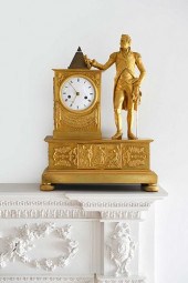 RARE CLASSICAL ORMOLU GEORGE W