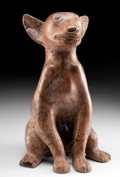 RARE COLIMA REDWARE POTTERY SE