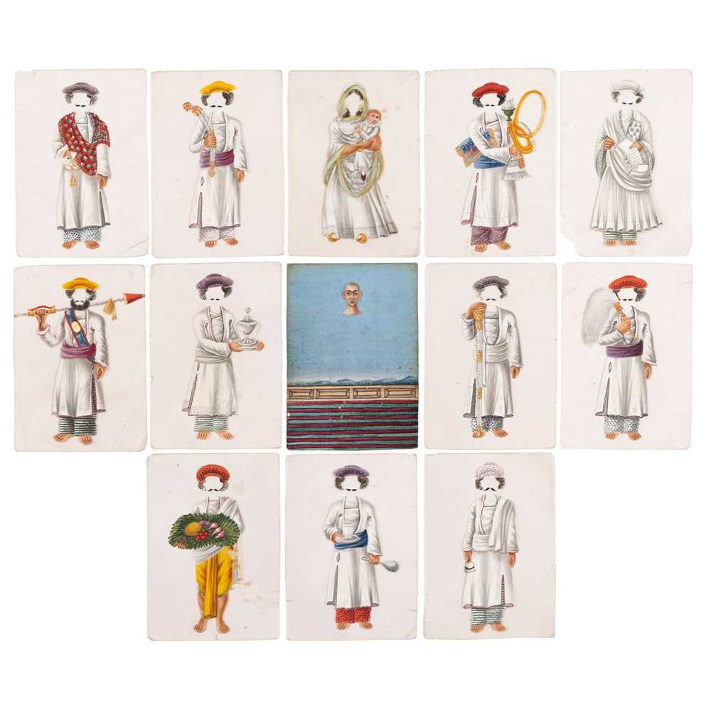 RARE COLLECTION OF CHANGEABLE