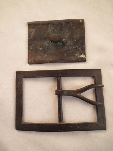 RARE CONFEDERATE 2 PIECE BELT