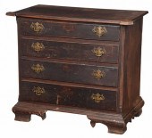 RARE CONNECTICUT CHIPPENDALE C