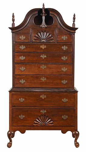 RARE CONNECTICUT CHIPPENDALE