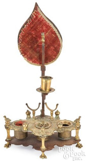 RARE CONTINENTAL BRASS AND IRO
