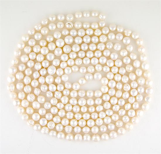 Rare cultured baroque pearl