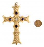 RARE CUSTOM GORHAM 14K YG BISH