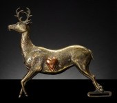 RARE C.W. PARKER BRASS-PLATED