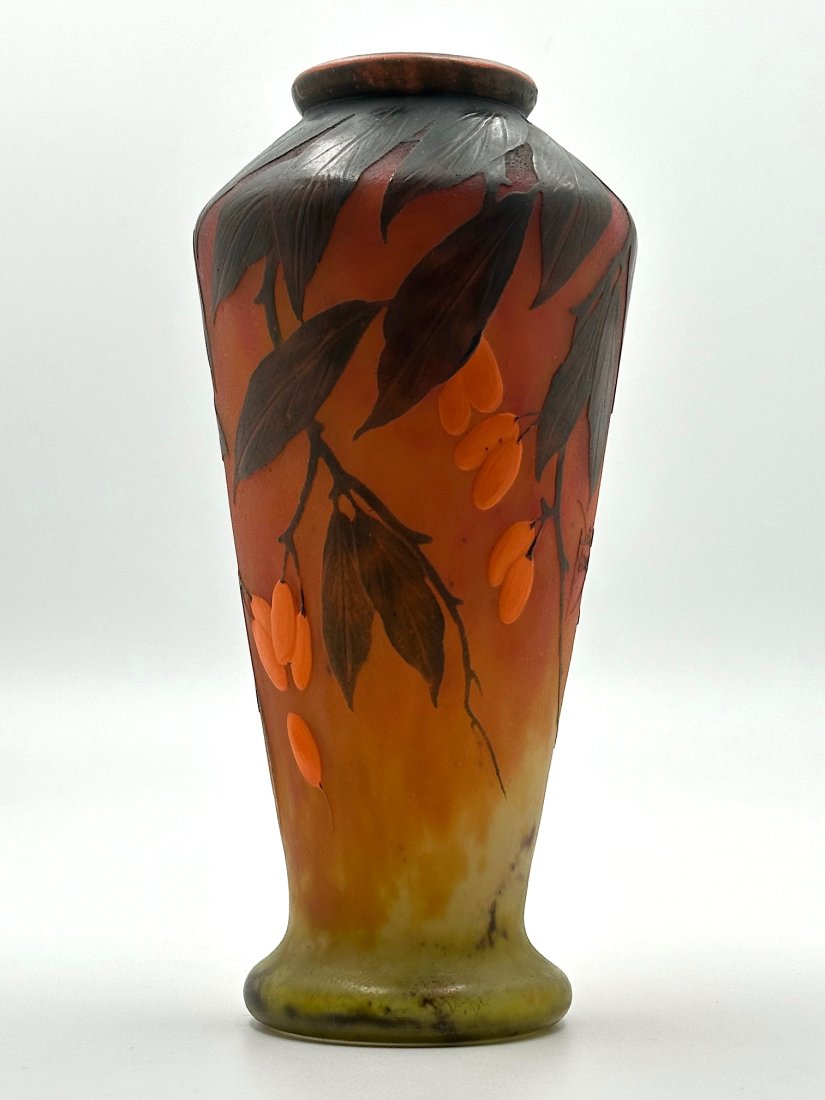 RARE DAUM NANCY MARQUETRY FRENCH