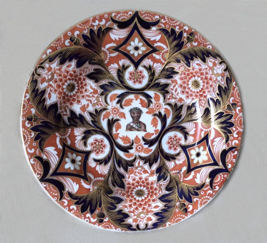 RARE DERBY PORCELAIN IMARI PLATE