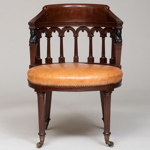 RARE DIRECTOIRE MAHOGANY AND