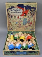 RARE DISNEY SNOW WHITE 7 DWARV