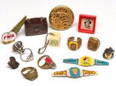 RARE DOC SAVAGE LAPEL PIN & OT