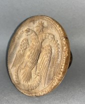 RARE DOUBLE HEAD EAGLE PATTERN
