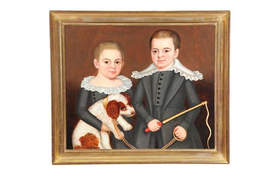 RARE DOUBLE PORTRAIT OF ALFRED