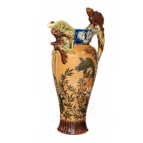 RARE DOULTON LAMBETH STONEWARE JUG,