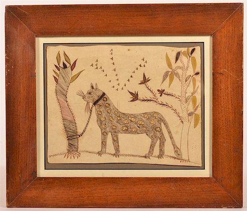 RARE EARLY 19TH C. HAND DRAWN &