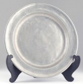 Rare Early American Pewter Cha