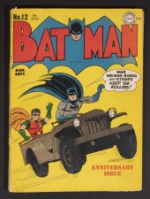 RARE EARLY BATMAN COMIC BOOK D