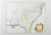 Rare early map: Southeastern U