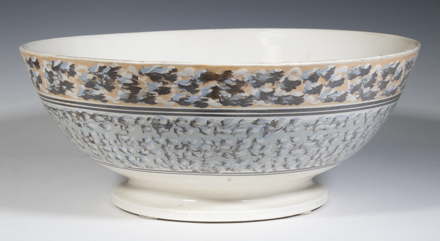 RARE EARTHWORM DECORATED MOCHA WARE