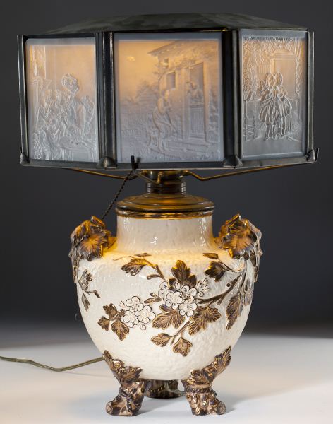 Rare Eight Panel Lithophane