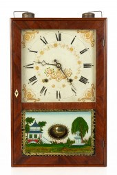 RARE ELI TERRY & SONS BOX CLOC