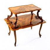 RARE EMILE GALLE ART NOUVEAU T