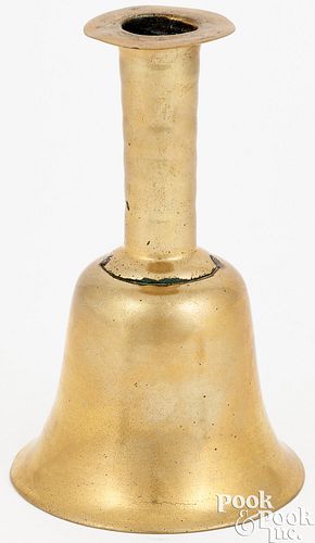 RARE ENGLISH COPPER ALLOY BELL BASE