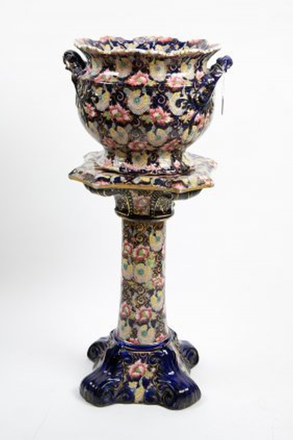 RARE ENGLISH IMARI DECORATED