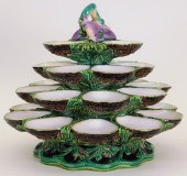 RARE ENGLISH MINTON MAJOLICA T