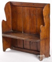 RARE ENGLISH PINE CHILD'S SETT